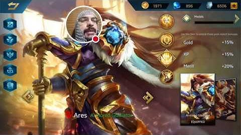 Heroes Evolved Animations Skill Effects Armored Gladiator Ares