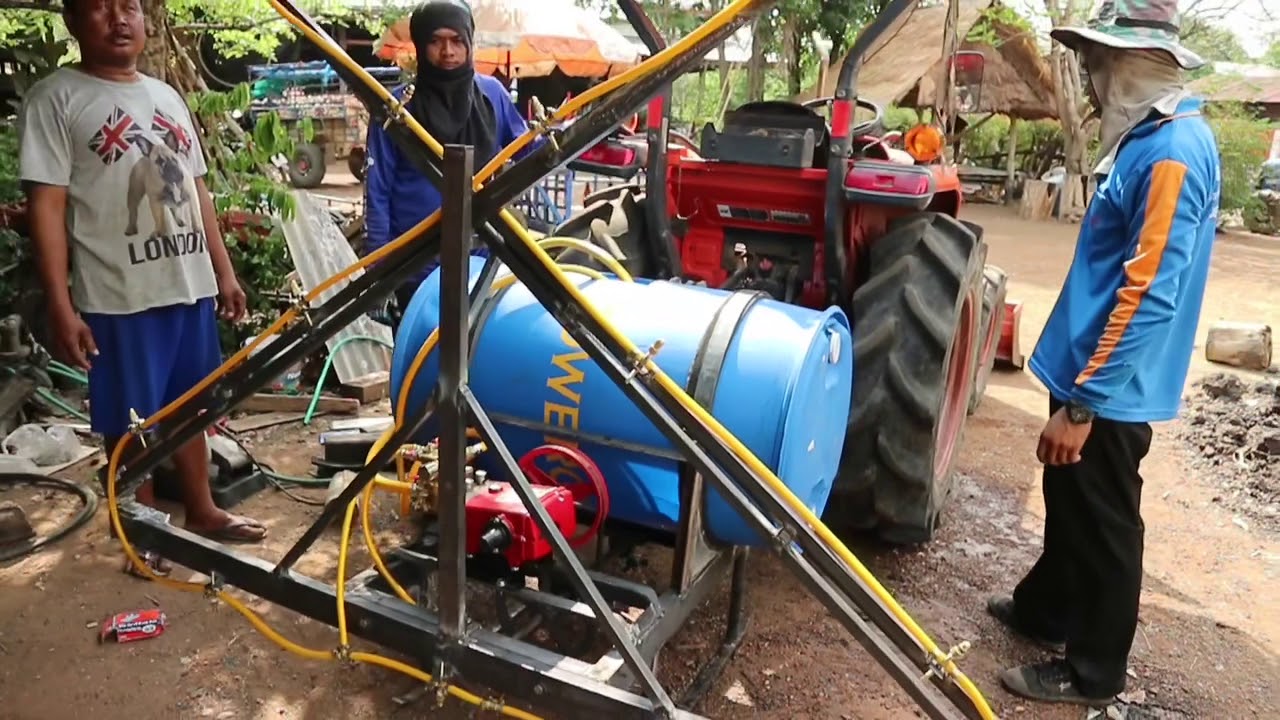 ทำเครื่องฉีดยาเองติดรถคูโบต้า. โดย. ช่างเต้