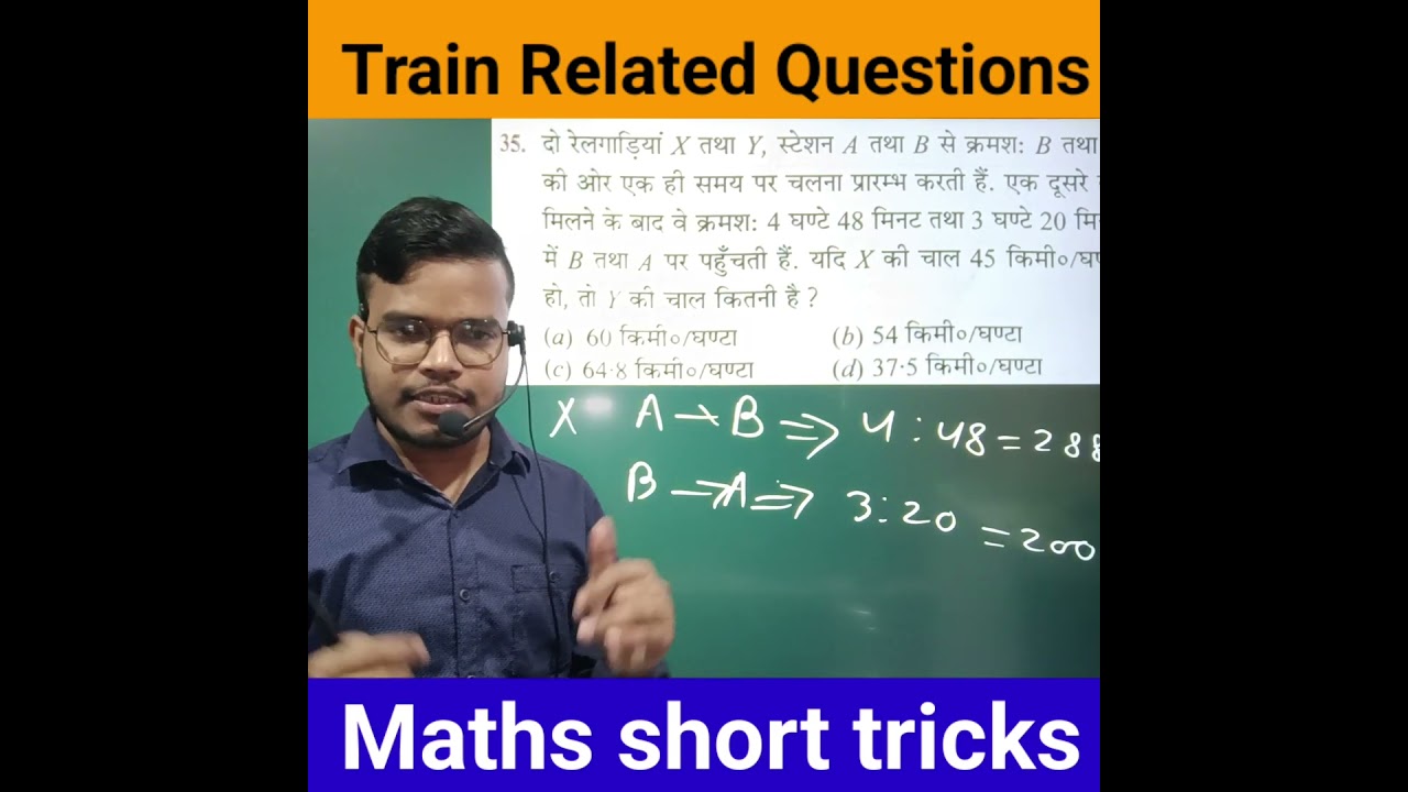 Problem on train|Maths short tricks|