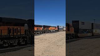 Train video #767. Huge BNSF stacker westbound on the Cajon subdivision MP 17 #thatcurveguy