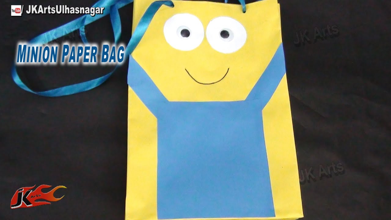 Gift a Family Movie Night with a DIY Minion Gift Bag