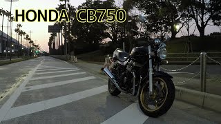 HONDA CB750 夜明けの『首都高C2環状線』 HONDA CB750 夜明けの『首都高C2環状線』