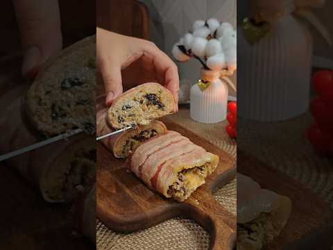Вкусный куриный рулет 🫶🏻 #куриныйрулет #рулет #рулетики #курица