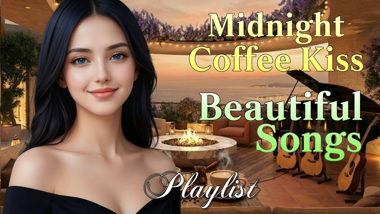 [Vol.20]☕Midnight Coffee Kiss🌙Romantic Chill Lo-Fi Pop Playlist | Love & Quiet Emotion