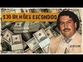 Pablo Escobar escondeu $30 bilhões e $18 milhões foram encontrados