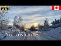 🇨🇦Yellowknife Winter Walk - world of -40°F / -40°C -【4K 60fps】