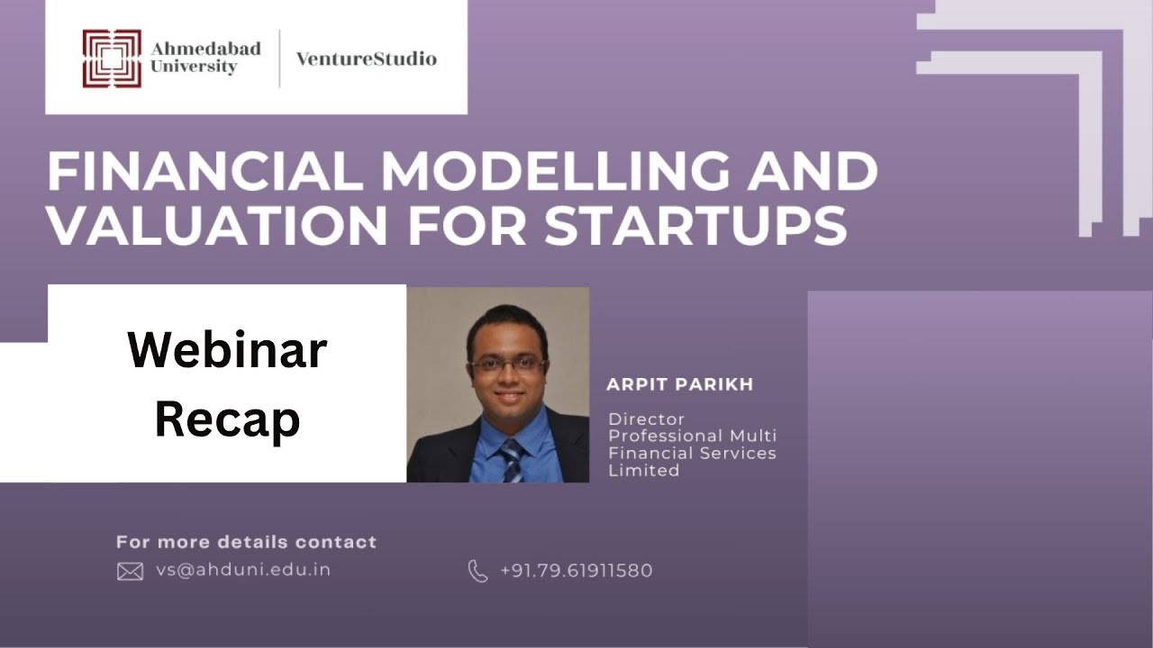 Financial Modelling & Valuation for Startup