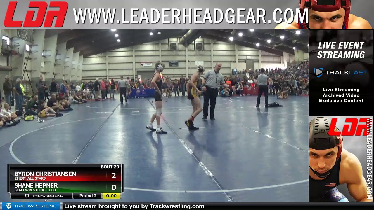 Middle School 97 Byron Christiansen Emery All Stars Vs Shane Hepner SLAM Wrestling Club