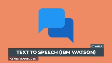 Como usar o Text to Speech (IBM Watson) - Java