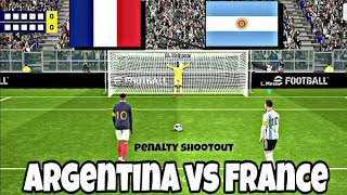 Penalty Shootout Showdown! France vs Argentina | eFootball 2024 Highlights" screenshot 4