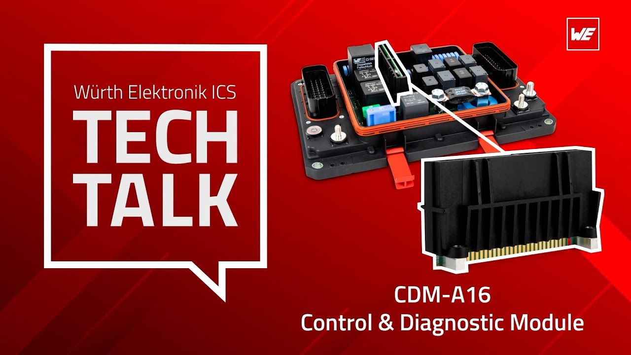 Würth Elektronik ICS Tech Talk – Control & Diagnostic Module CDM-A16 