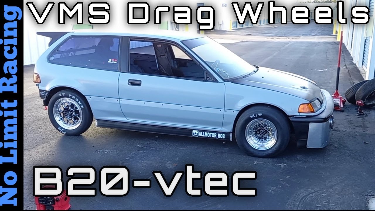 Vms Racing Wheels For Civic EF YouTube
