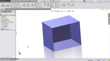 singularityoftheday - SOLIDWORKS 3D CAD - Why is my solid feature missing a face?