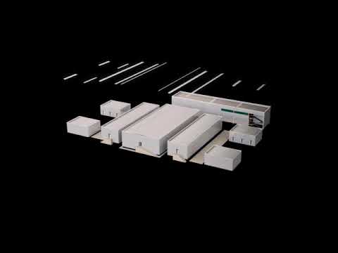 Architectural Animation - Datacentre build