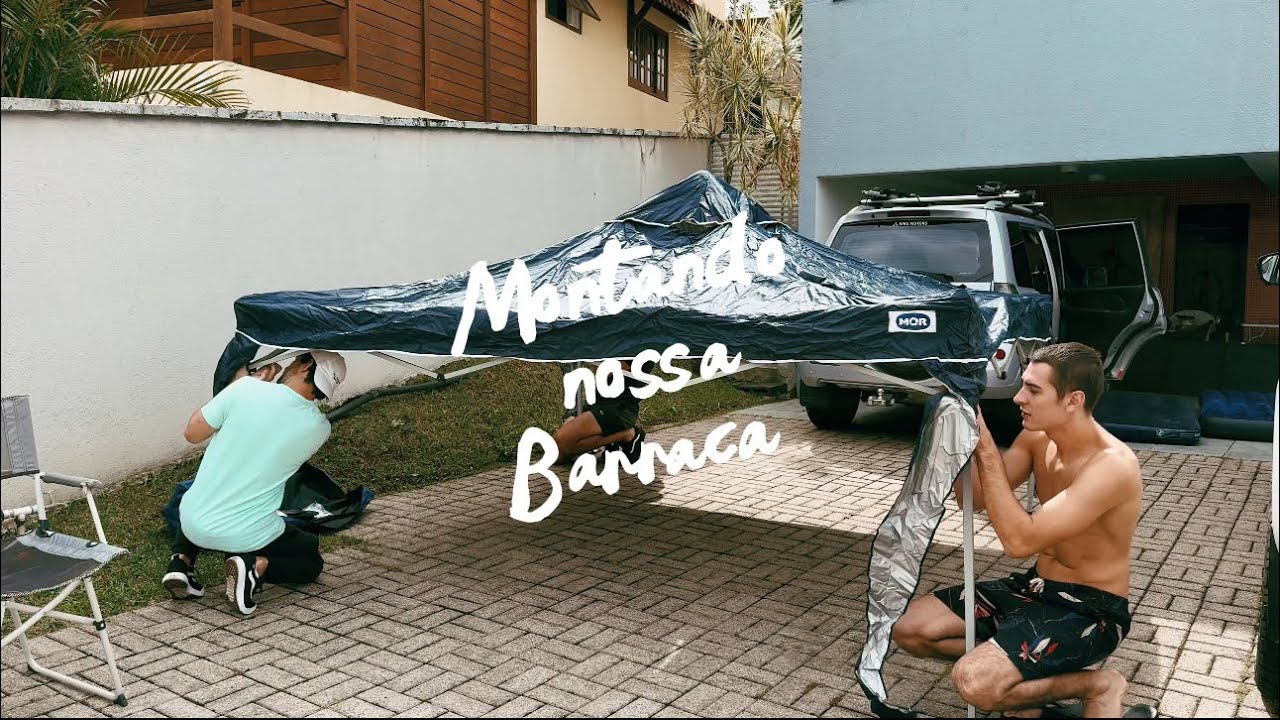 Primeira vez montando nossa barraca de camping NTK TRANSFORM | Será que deu certo? 
