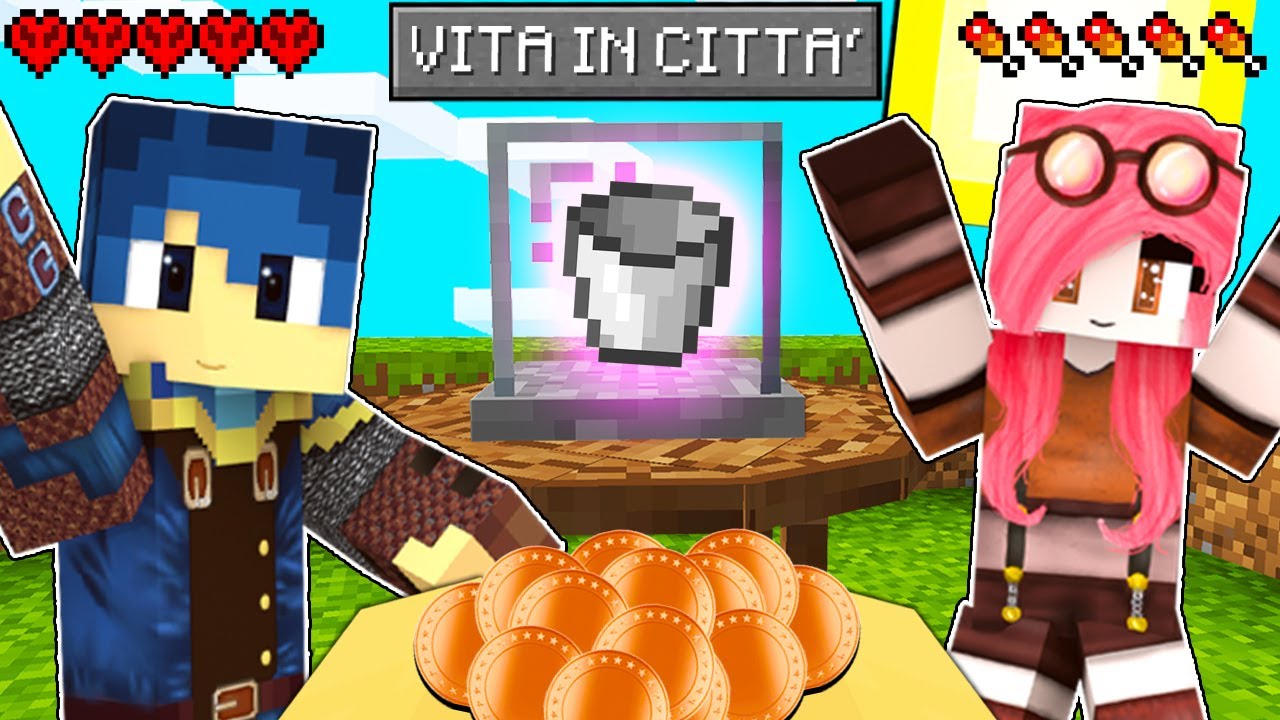 PRIMO ACQUISTO CON STEF E PHERE!! - VITA IN CITTA 2 Minecraft ITA