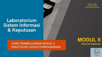 [PK 2020] Modul 2: Struktur Pemilihan dan Kode Program Visual Studio