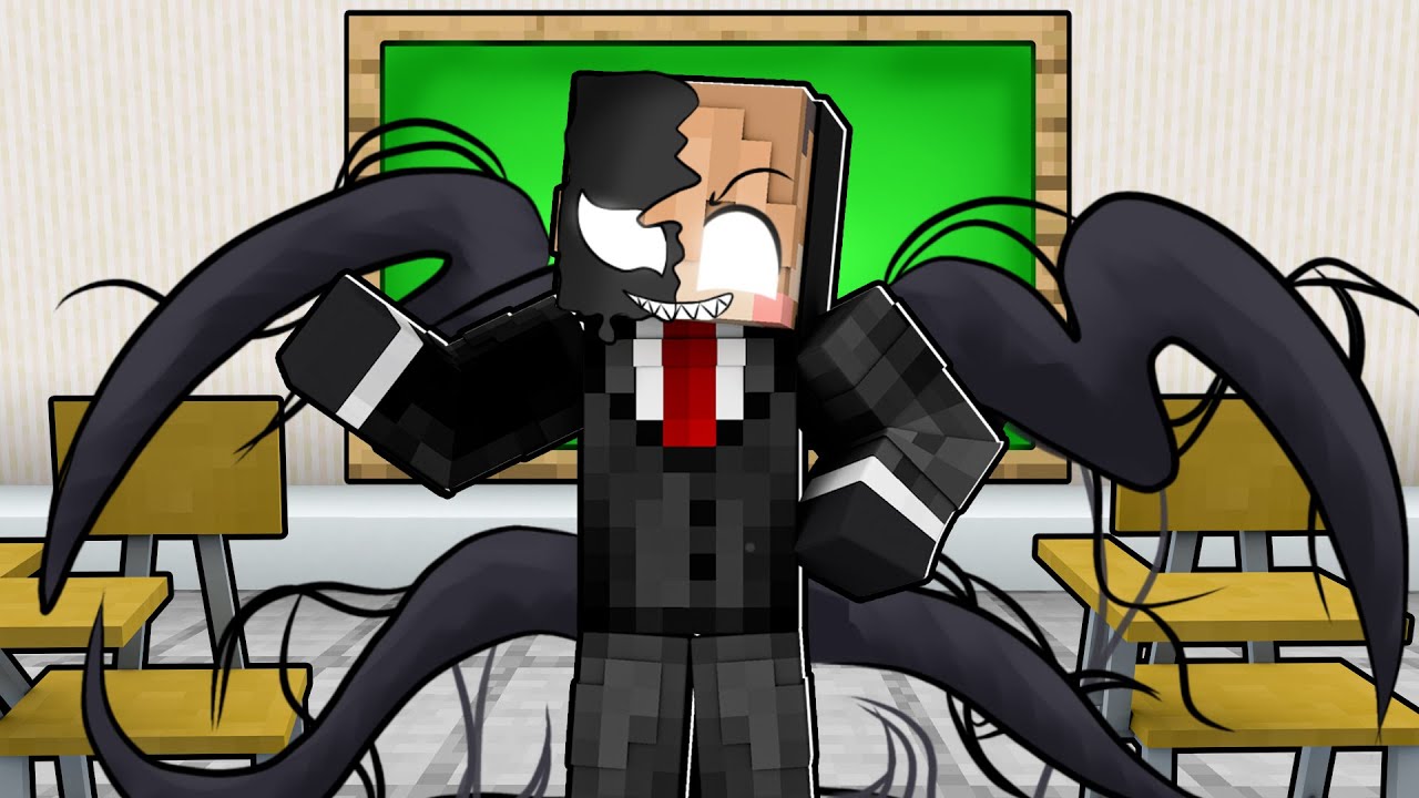 AKU MENJADI GURU VENOM UNTUK MENGAJARI MURID MURID KU DI MINECRAFT!!
