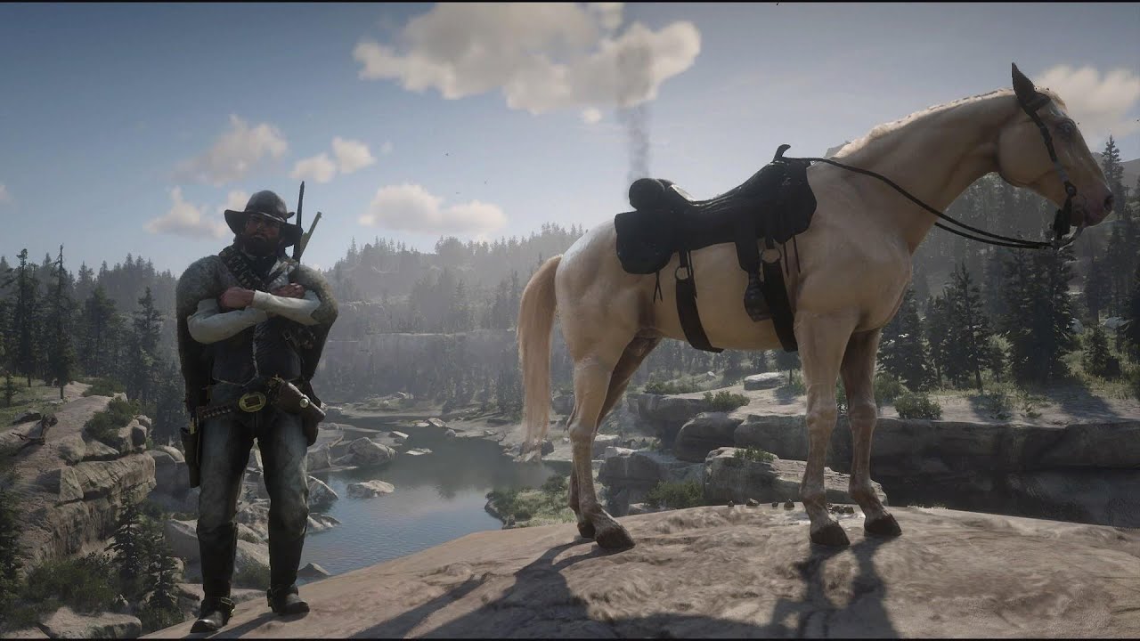Red Dead Redemption 2 - Racing with Buell - YouTube.