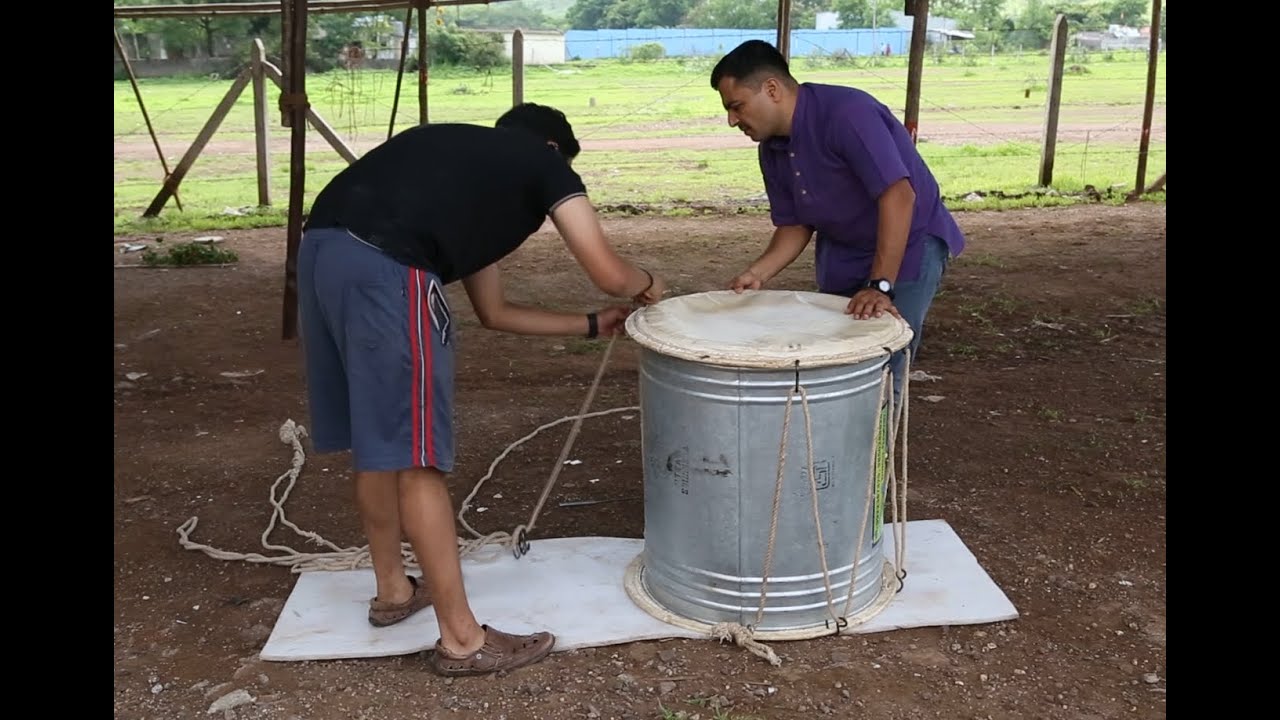२- ढोल तयार करणे भाग १
