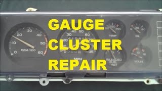 Cutlass Rally Gauge Cluster Repair Classic GBody Garage