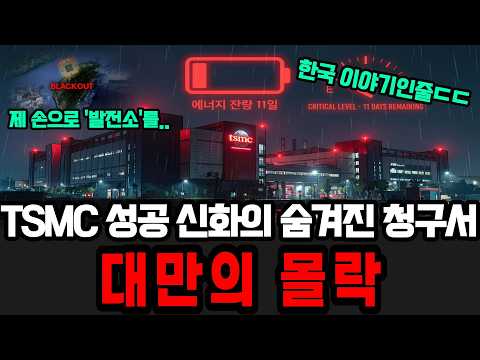 The TSMC Semiconductor Myth Is Ending! The Truth Behind the Invisible Bill Choking Taiwan's Thriv...