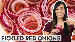 How to Make Perfectly Pickled Red Onions | Quick and Easy Recipe