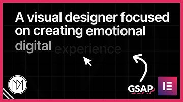 [Shorter Version] Stagger Text Animation in Elementor using GSAP - Tutorial