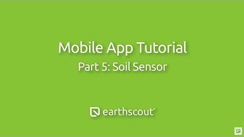 Mobile App Tutorial Part 5 - Soil Sensor