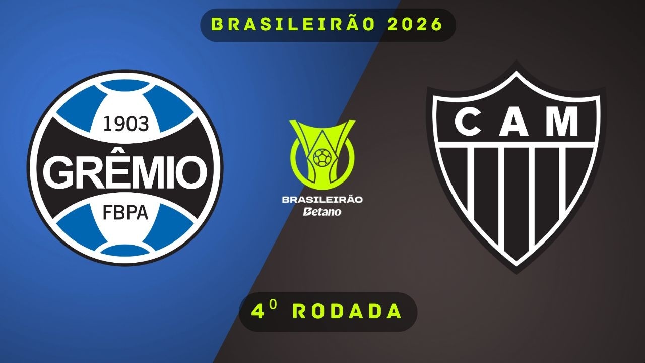 GRÊMIO X ATLÉTICO MINEIRO | 4⁰ RODADA | BRASILEIRÃO 2026 | GOGOSZ PATCH 4K60FPS. | PES 2026