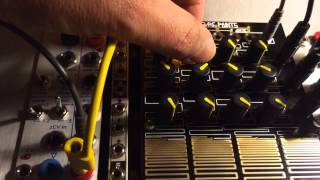 Buchla DIY 208 Euro Interface Testing