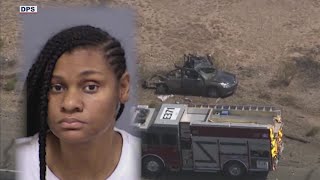 Woman arrested in connection with deadly 3-car crash along the I-10