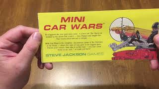 Looking at, Mini Car Wars from Steve Jackson Games.