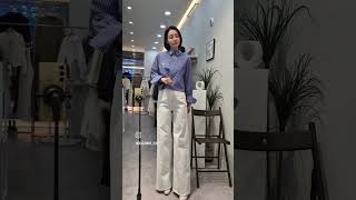 따뜻한 계절에는 화이트팬츠가 이쁘죠~~^^