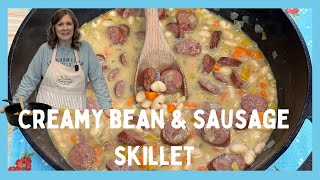 Creamy Bean and Sausage Skillet