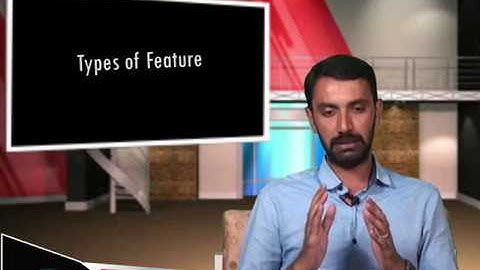 SDM E-Learning:65 Types of Feature ( Dr.Hampesh K.S)