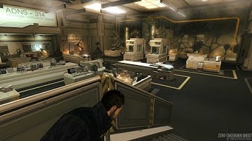 Zero Takedown Ghost 1 - Deus Ex Human Revolution - Game Prologue Stealth Video Tutorial