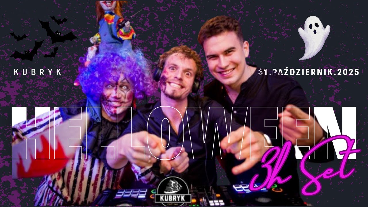 🎃 KoliDee - Halloween 2025 | 3-godzinny set Kubryk 😈⚰️