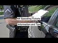 NY Speeding Tickets: Information and Tips