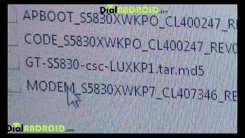 Install Android 2.3.3 Gingerbread on Samsung Galaxy ACE S5830LUXKP1 Firmware