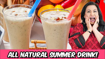 No Sugar! All Natural Cool and Refreshing Summer Drink Recipe in Urdu Hindi - RKK