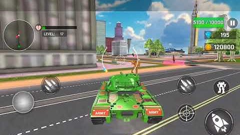Army Tank Robot Car Transformers Games - Car Game Android Gameplay 