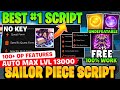 Sailor Piece Script *NO KEY* [❄️lCE UPD] BEST AUTO FARM, INFINITE TOWER, BOSS, DUNGEON, INSTANT KILL