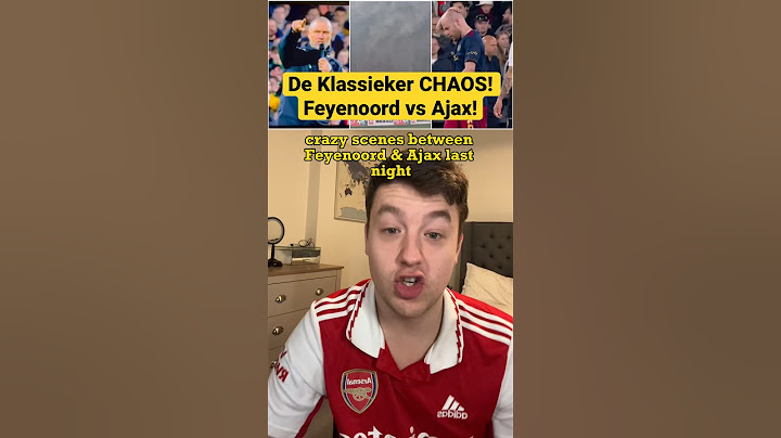 De Klassieker CHAOS! Feyenoord vs Ajax! #deklassieker #feyenoord #ajax