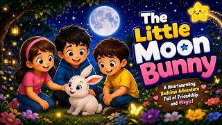 The Little Moon Bunny 🌙🐰 | A Magical Bedtime Story for Kids | 2D Cartoon
