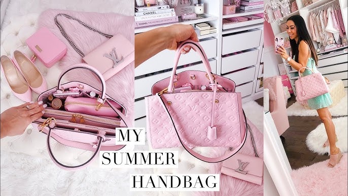 M44123 Louis Vuitton 2019 Montaigne BB-Rose Poudre