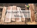 Freehand Chainsaw Milling