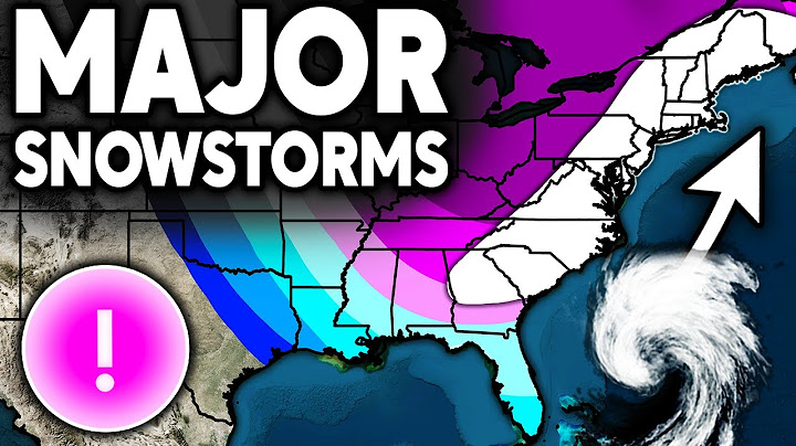 Models Now Show Multiple Major Snowstorms... Historic Cold Air
