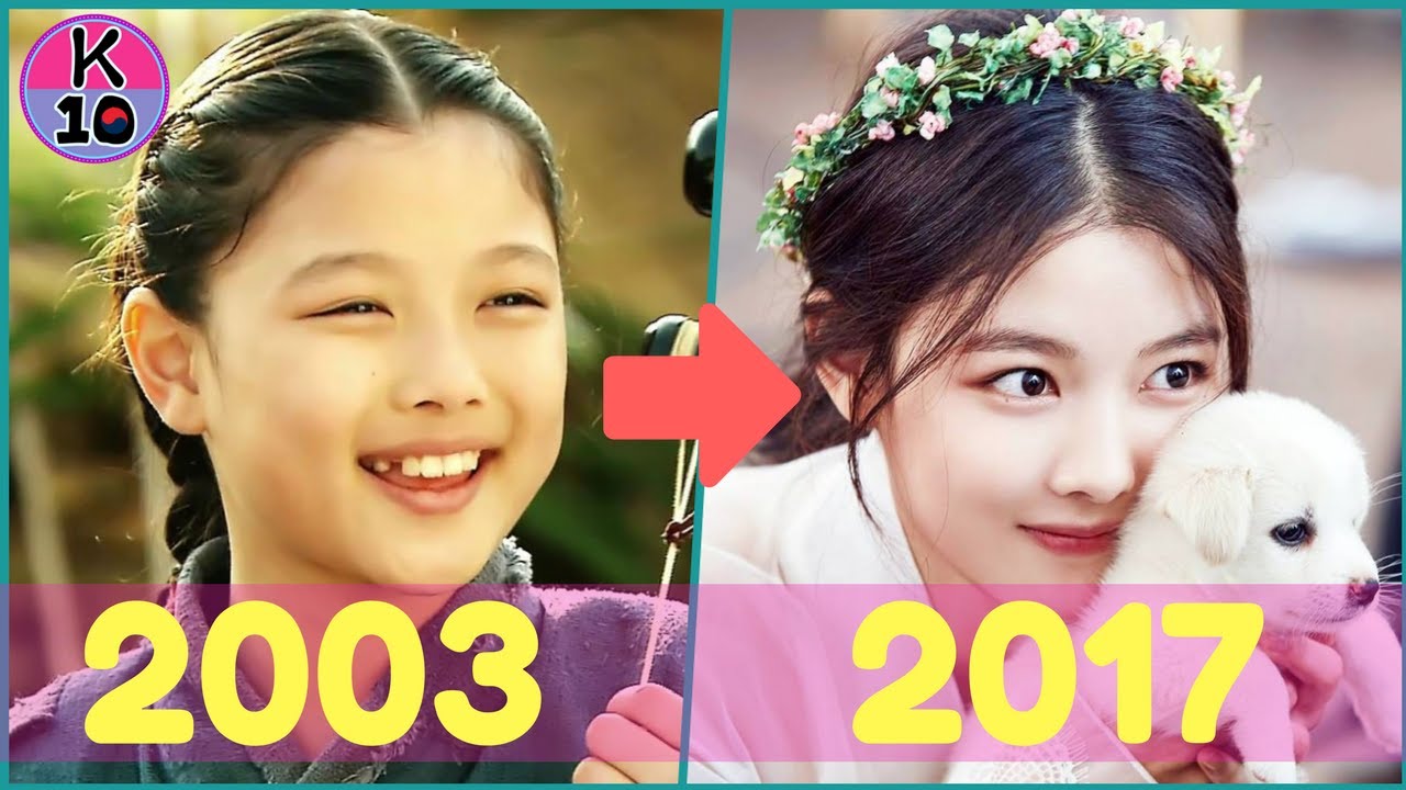 kim yoo jung evolution 2003 2017 youtube
