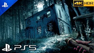 (Ps5) Cabin In The Woods | Immersive Realistic Ultra Graphics Gameplay [4K 60Fps Hdr] Blair Witch